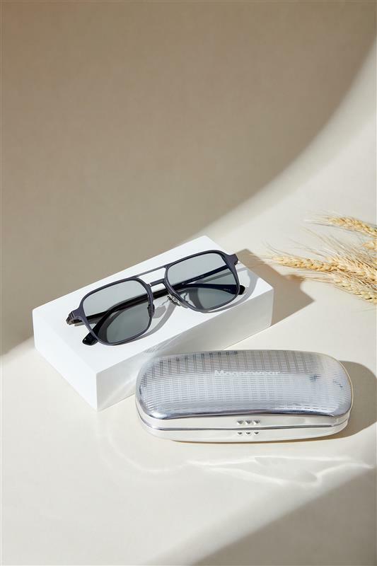 eyewear with magnetic sunglasses